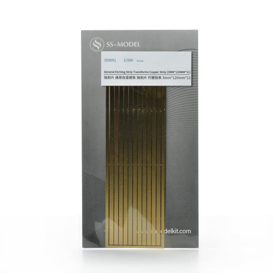 SSMODEL SS350091 1/350 General Modification Of Copper Strip Etching Strip