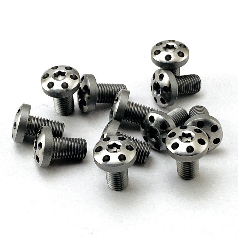 4* CNC 416 Stainless Steel Custom Screws with T8 Torx Keys For 1911 Grips Model