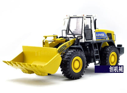 1:35 24CM LOVOL FL958G Dozer Loader Construction Equipment Machine Diecast Model