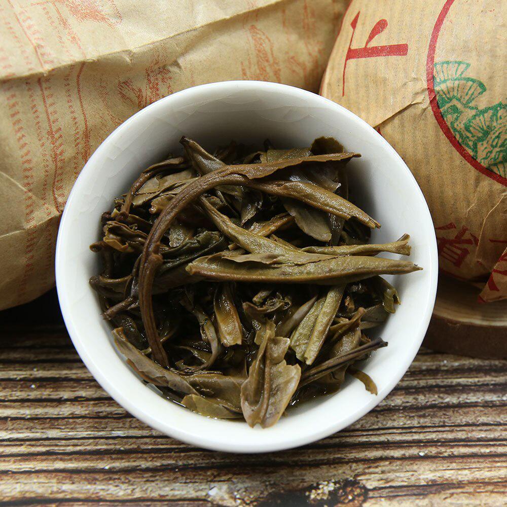 Xiaguan 100g Raw Puer Tea "Da Zhong Tuocha" Aged Puerh Tea