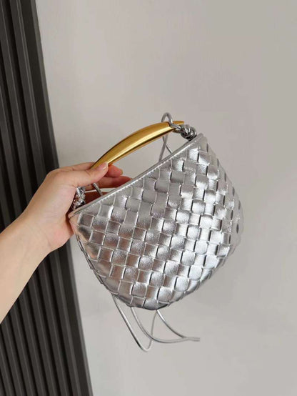 New woven bags senior sense of handbag dumpling bag shoulder crossbody bag