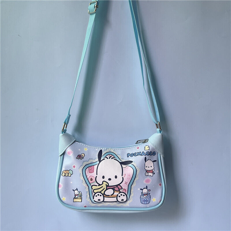 Kuromi My Melody Pompompurin Cinnamoroll PU Crossbody Shoulder Bag Shoulder Bag