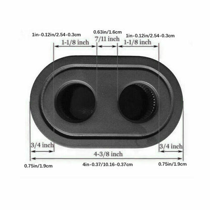 1x Lawn Mower Air Filter For Briggs & Stratton 500e 550e 625ex 675exi 725exi