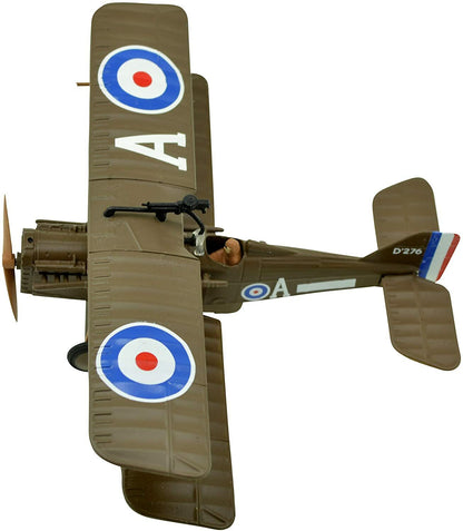 1:72 Royal Aircraft Factory S.E.5a Biplane Fighter Metal Airplane Model,RAF 1918