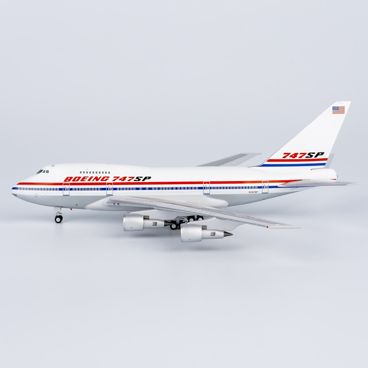 1:400 NGmodels Boeing Boeing 747SP Passenger Airplane Diecast Model