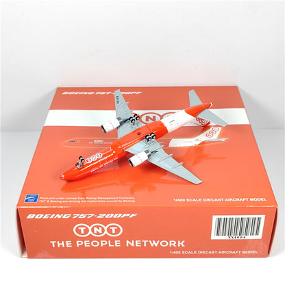 1:400 JC Wings TNT BOEING B757-200F Passenger Airplane Diecast Aircraft Model