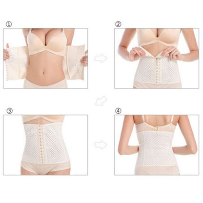 Body Shaper High Waist Slimming Women Trainer Cinchers Polyester Slim Shapewear