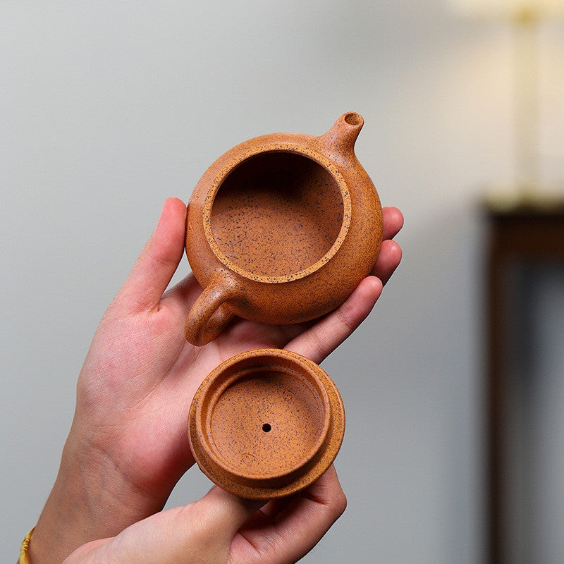 On Sales Marked Tea Pot Real Yixing Zisha High Temperature Duan Clay Kungfu Pot
