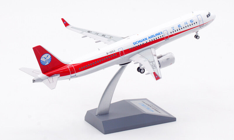 1:200 Aviation SICHUAN AIRLINES AIRBUS A321NEO Airplane Diecast Plane Model