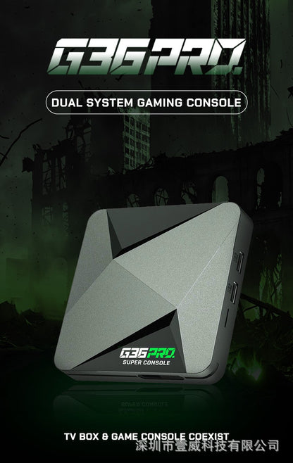 G36 PRO game console TV set-top box 4K dual system wireless home, 64 128 256GB