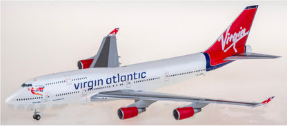 1:200 JC Wings Virgin Atlantic B747-400 Airplane Diecast Aircraft Plane Model