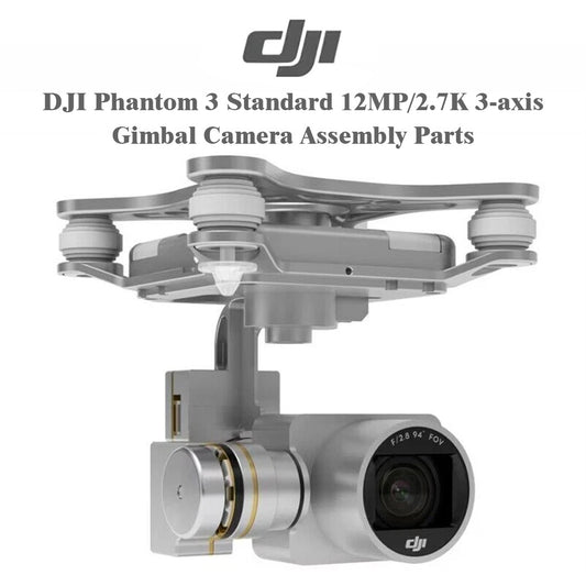 DJI Phantom 3 Standard 12MP 2.7K Gimbal Camera Assembly Parts – Compatible Only