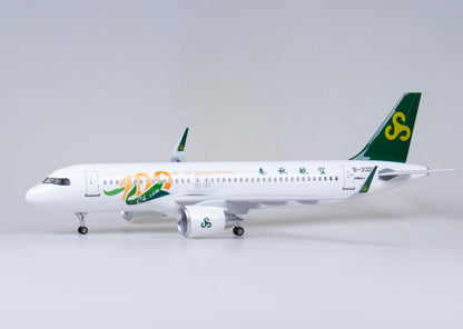 47CM 1:80 Spring Airlines AIRBUS A320neo Airplane Landing Gear Resin Model