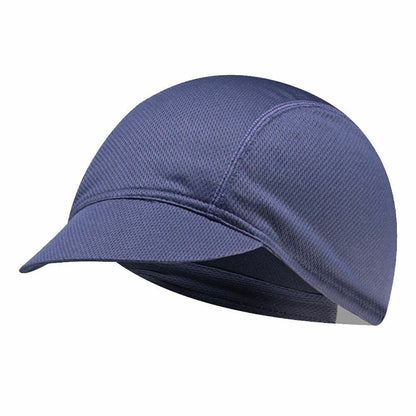 Cycling Cap Solid Color Protection Running Sports Hat Mesh Outdoor Riding Biking