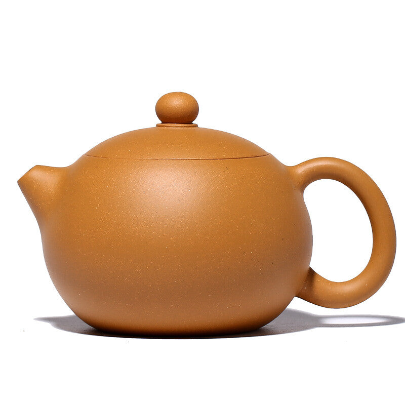 Ball Shaped Infuser Holes Marked Xishi Pot Chinese Yixing Old Duan Clay Tea Pot