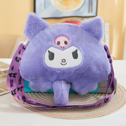Cartoon plush HelloKitty crossbody bag cute shoulder bag doll