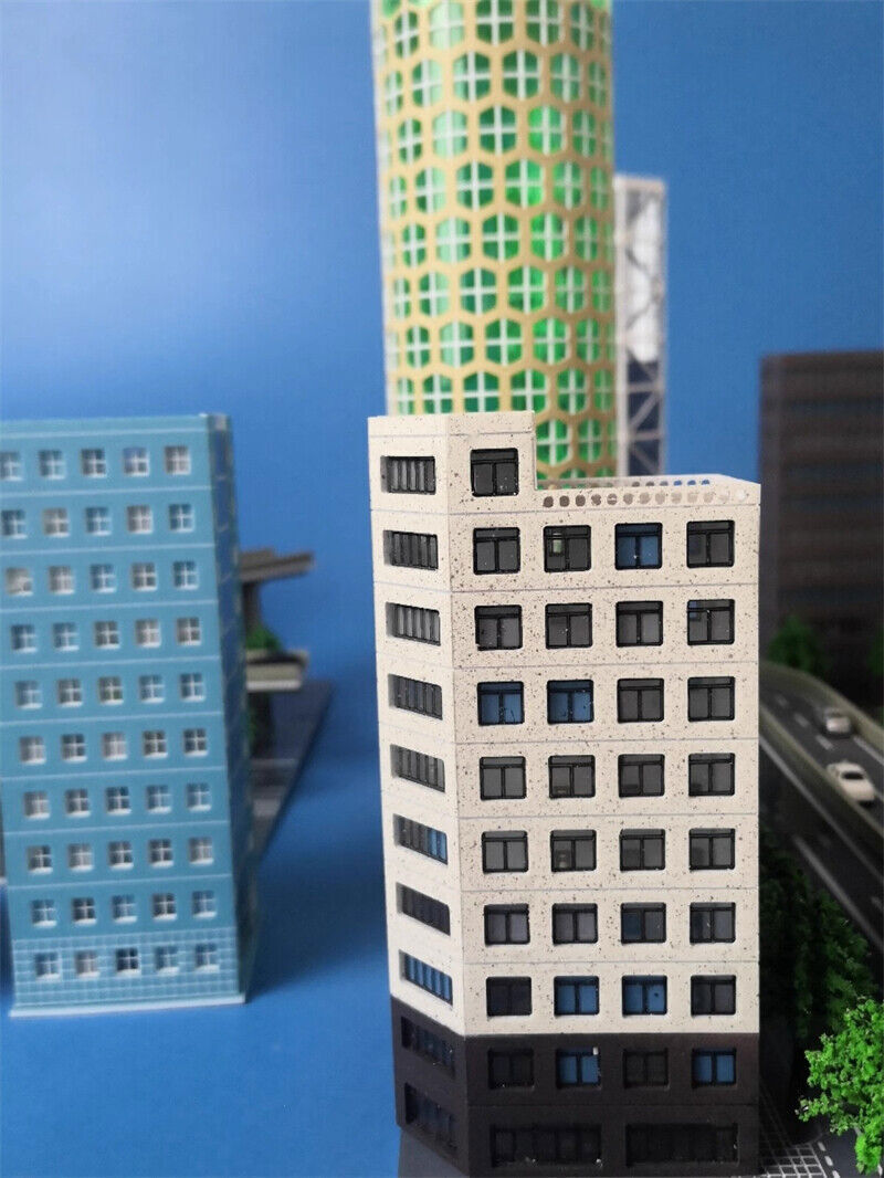 1/300 Scale Railway Station Scene Building City High-Rise Building Model Toy