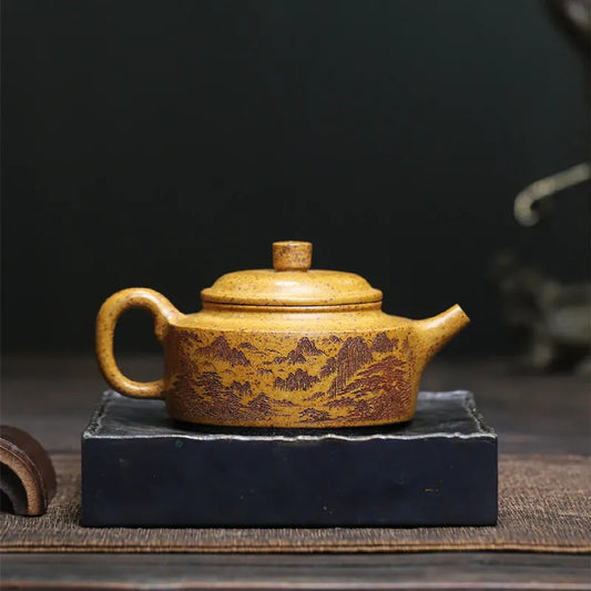 220ml Chinese Yixing Purple Clay Zisha Tea Set Teapot Tea Infuser Kettle Teaware