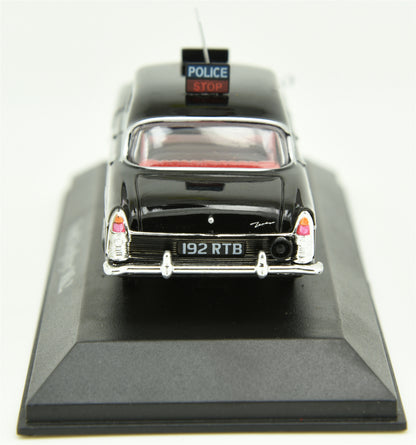 ATLAS 1:43 Ford Zephyr Mk2 Black British Police Car Model DieCast Model Metal