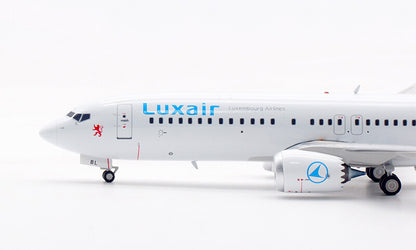 1:200 InFlight Luxair BOEING 737-8 MAX Passenger Airplane Diecast Aircraft Model