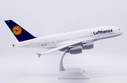1:200 37CM JC Wings Lufthansa AIRBUS A380 Passenger Plane Diecast Aircraft Model