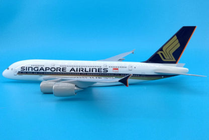36CM SINGAPORE AIRLINES AIRBUS A380 Passenger Aircraft Resin Airplane Model