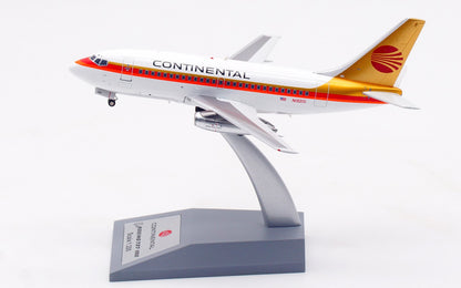 1:200 InFlight CONTINENTAL B737-100 Passenger Airplane Diecast Aircraft Model