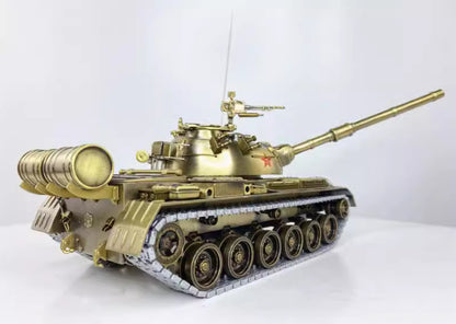 1:30 35CM CHINESE TYPE 88 Main Battle Tank & Stand Diecast Military Armor Model