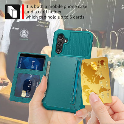 For Samsung Galaxy A16 A26 5G A36 A56 A55 A54 A35 A15 A14 Case with Card Holder