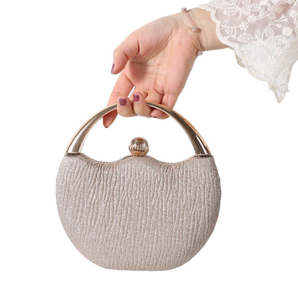 Clutch Bag Handbags Elegant Round Shoulder Bag Small Evening Clutch Bag Purses