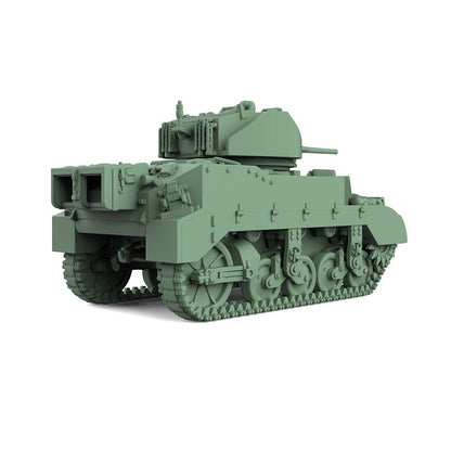 SSMODEL SS508 1/200/350/700 Military Model Kit US M5A1 Stuart Light Tank