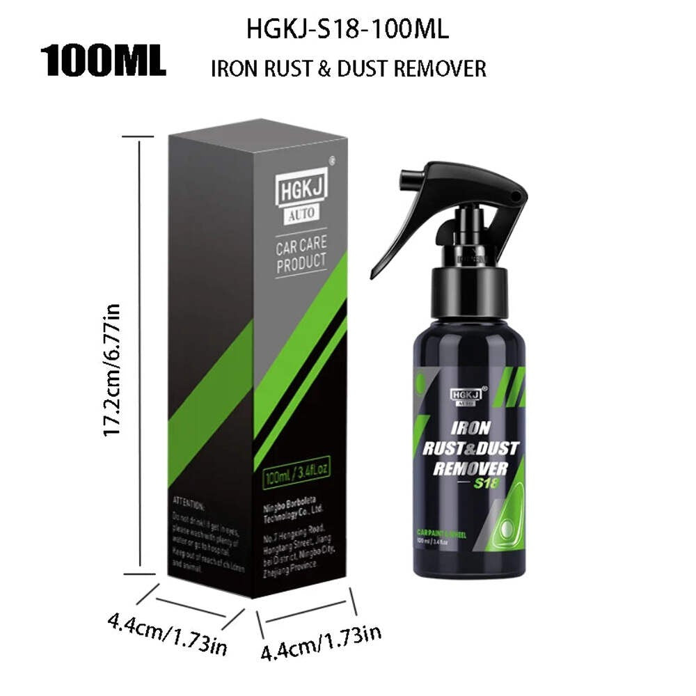 Car Iron Rust & Brake Dust Remover – Paint Safe