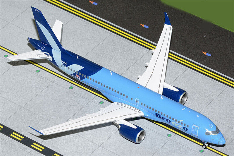GeminiJets Breeze Airways For Airbus A220-300 N203BZ 1/200 DIECAST plane Model