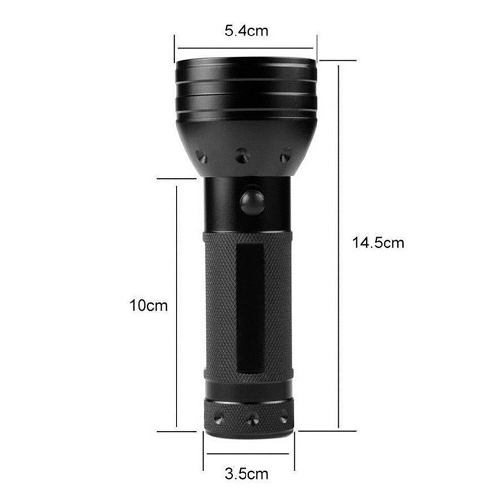 Blacklight Flashlight for Authenticating Drivers Licenses, Currency, Passports