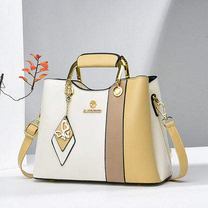 Women Lady Crossbody PU Leather Messenger Bag Shoulder Handbag Purse Tote Bag