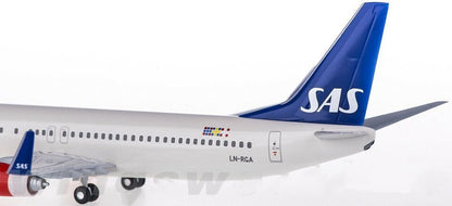 1:200 Hogan SAS Scandinavian Airlines BOEING 737-800 Airplane ABS Plastic Model