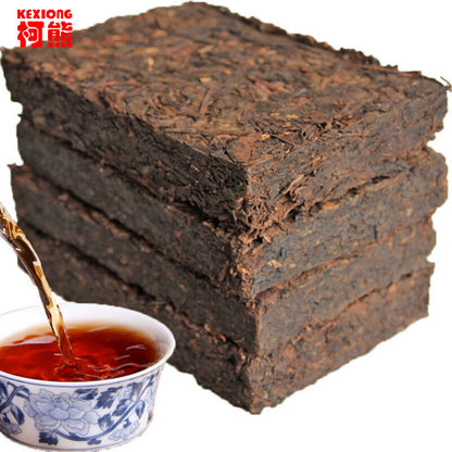 Chinese Ripe Pu'er 250g Puer Tea Brick Black Tea Ancient Tree Healthy