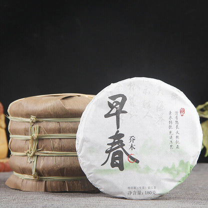 180g Arbor Early Spring Tea Health Pu'er Garden Tea Cake Cha Tea 早春