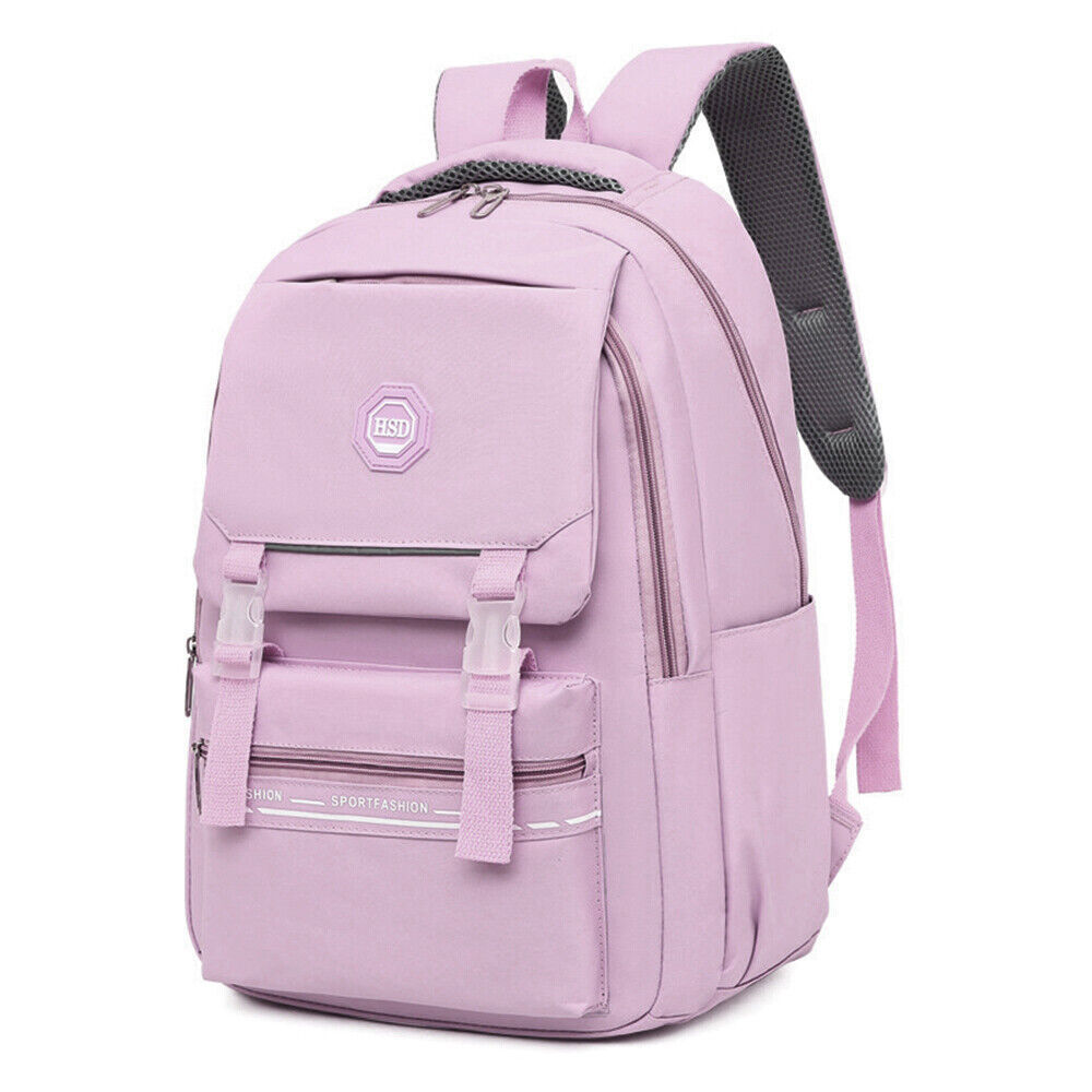 18.5" Large Girl School Backpack Bookbag Waterproof Laptop Travel Bag Rucksack