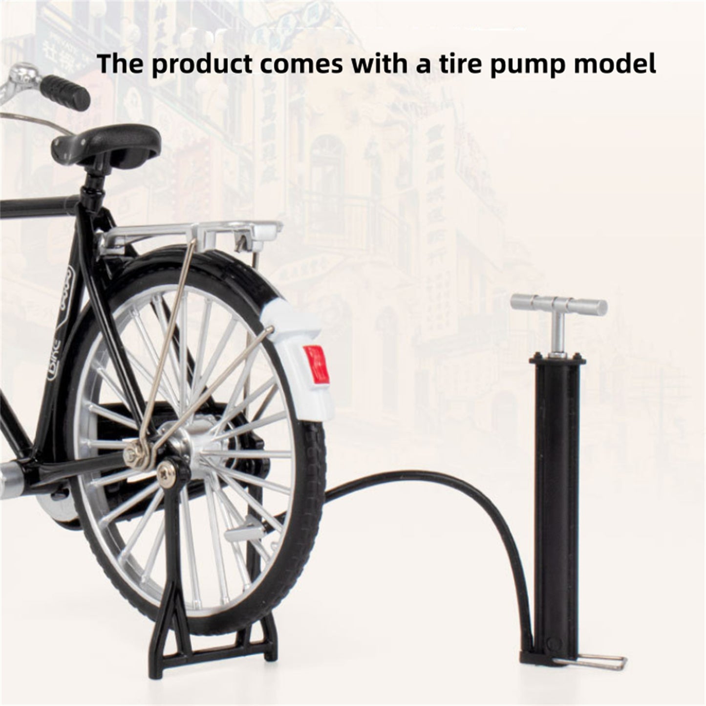 1:10 Miniature Alloy Bicycle Bike Alloy Model Bicycle Collection Ornament