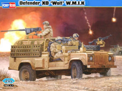 hobbyboss model 82446 1/35 DEFFENDER XD WOLF W.M.I.K. Reconnaissance Car