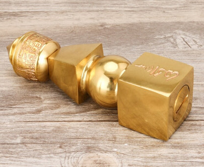 1pc 6" Feng Shui Brass Five Element Pagoda Protection Buddhist Temple Supplies