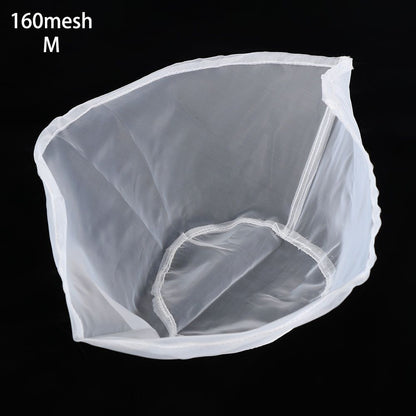 Wine Strainers Nylon Fine Mesh Reusable Juice Soymilk Nut Tea Cheese Filter Bags