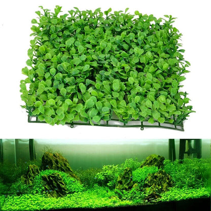 Aquarium Ornament Artificial Grass Simulation Lawn Fish Tank Landscape Fake Moss