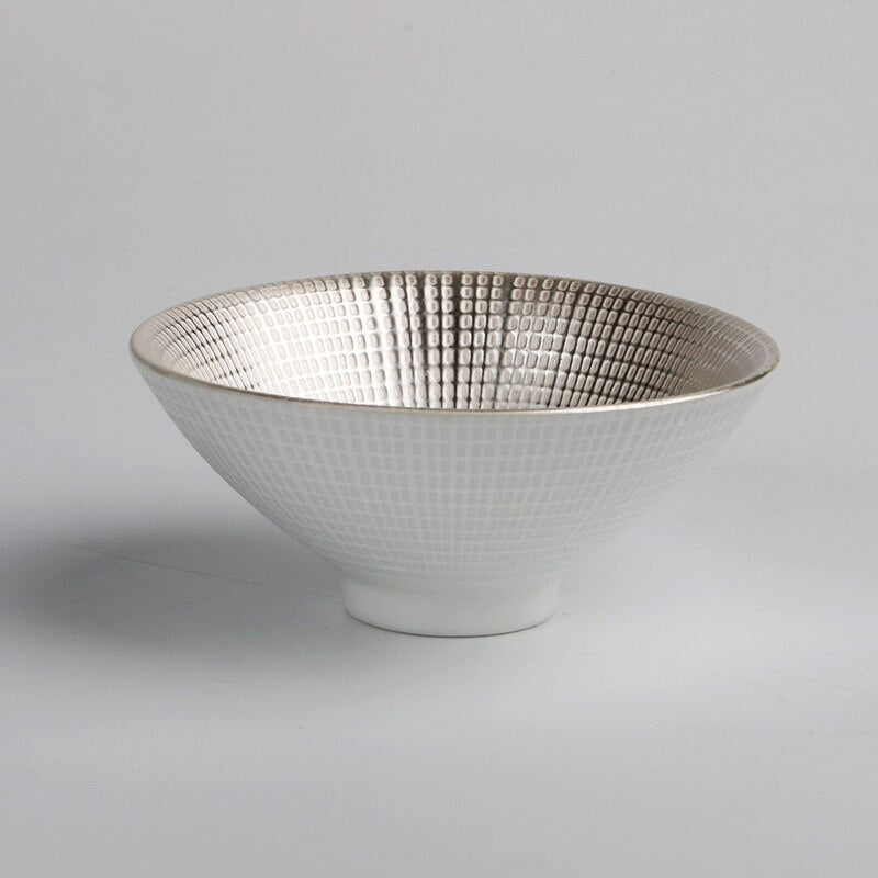 8.5cm 60ml Handmade Gilt Silver Tea Cup Ceramic Kung Fu Tea Cup Tea Cup