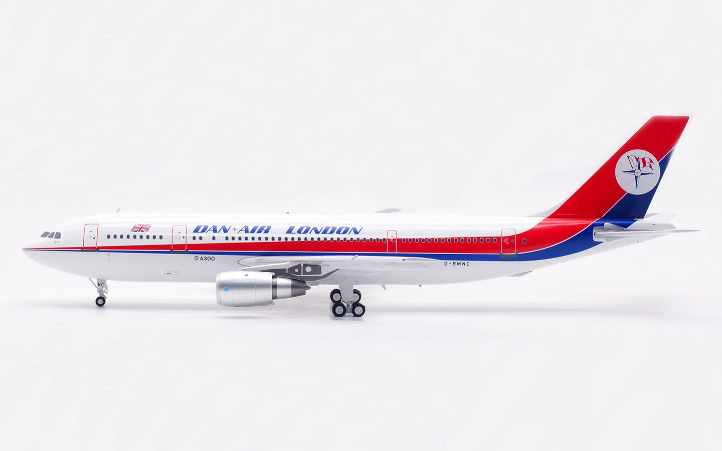1:200 InFlight DAN AIR LONDON A300B4-200 Airplane Diecast Aircraft Model