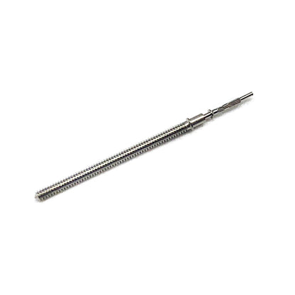 Watch Stem For VD53 VD57 Movement Metal Silver Watch Winding Stem Replacement