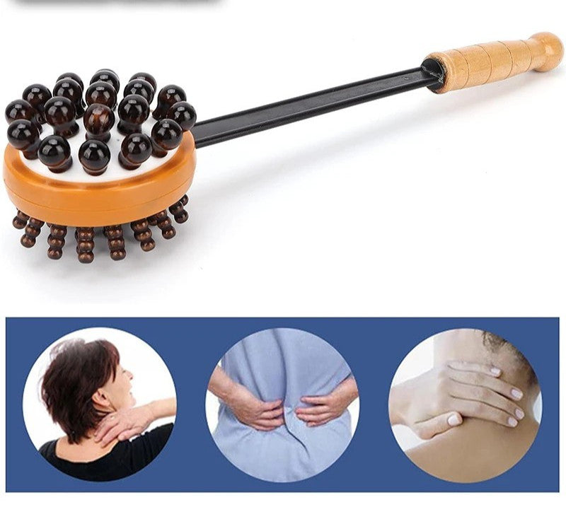 Handheld Massage Hammer Double Head Back Massager Trigger Point Percussion Tool