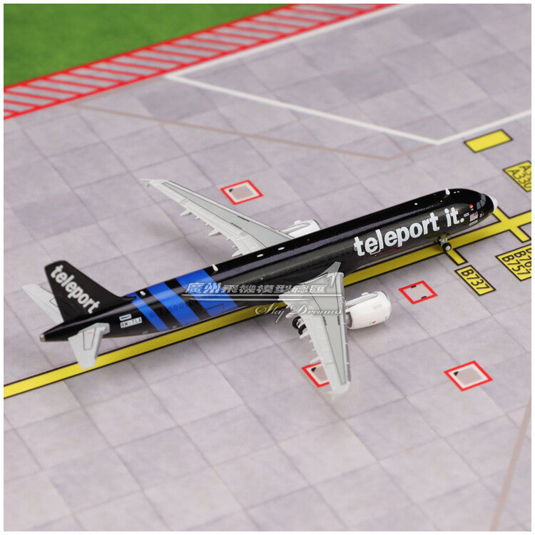 1:400 JC Wings AirAsia AIRBUS A321P2F Passenger Airplane Diecast Aircraft Model