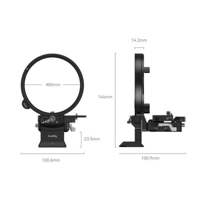 SmallRig Rotatable Collar Plate Kit for Fujifilm GFX 100S / 50S II / GFX100 II
